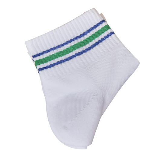 男丨袜子男夏纯棉防臭透气吸汗中筒袜ins潮条纹韩版学院风全棉短筒袜【2双装 6双6折 2311201】 商品图5