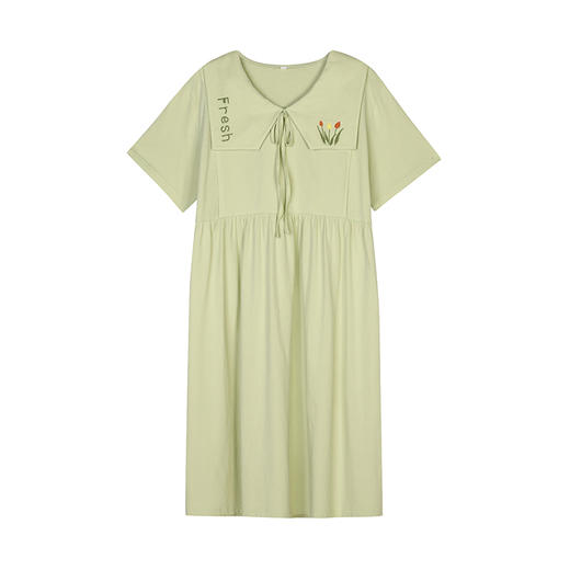 都市丽人32支棉质单面薄短袖家居服睡衣LH3CA1 商品图3