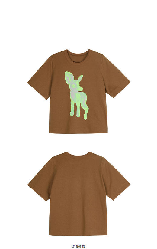 jnby  23年夏款  耐洗针织棉短袖T恤  1N4112500 商品图11