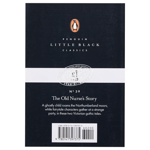 【中商原版】LBS:  39 The Old Nurse's Story 英文原版 小黑书: 39 约翰·弥尔顿：老护士的故事 商品图1