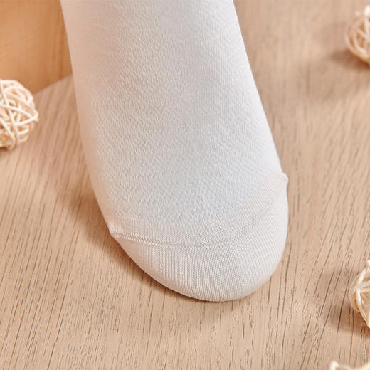 女丨短筒袜女船袜不掉跟防臭透气春夏季新款纯棉隐形袜子【2双装 6双6折 2312303】 商品图5