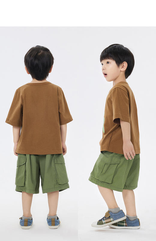 jnby  23年夏款  耐洗针织棉短袖T恤  1N4112500 商品图10