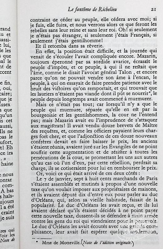 【中商原版】大仲马 二十年后 三个火枪手续篇 法文原版 VINGT ANS APRES Alexandre Dumas 商品图5