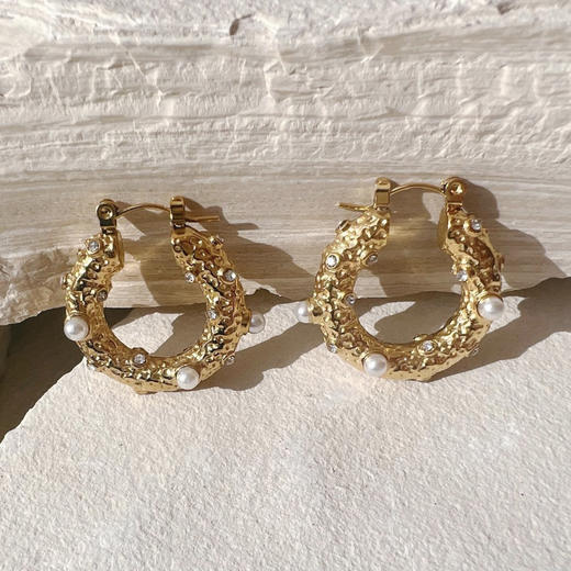 北京仓｜Shyla-凯特王妃 同款-Sirius-环状 耳环［英国设计师］ 商品图2