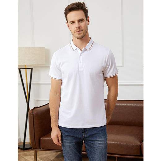 YvesFigarau伊夫·费嘉罗夏季新款休闲短袖T恤950867 商品图3