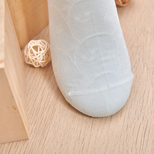 女丨纯色浅口低帮船袜女棉袜 夏季透气袜子无骨缝头品质棉袜简约云纹【2双装 6双6折 2312305】 商品图3