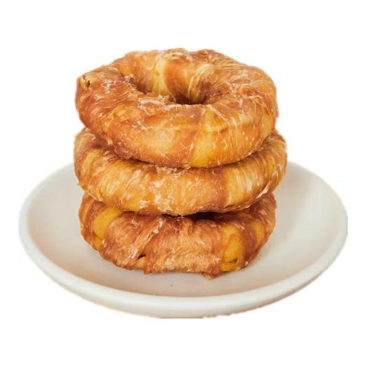 鸡鸭双拼牛皮甜甜圈狗狗磨牙零食耐咬洁齿中号两只装 商品图3