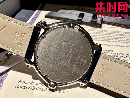 大号36mm 萧邦快乐钻系列150周年款 回货‼️
HAPPYDIAMONDS快乐钻系列 星空面设计 女士石英腕表 商品图5