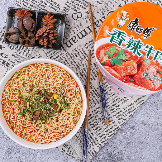100g～108g康师傅香辣牛肉面 商品图1