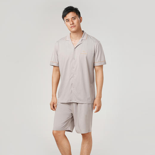 都市丽人都市锋尚凉感无尘棉薄短袖家居服睡衣FH30A7 商品图0