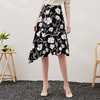 EITIE爱特爱夏季新款通勤时尚不规则裙摆印花半身裙7006703 商品缩略图1