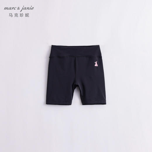 马克珍妮夏装 女童弹力透气运动打底裤 儿童短裤凉感骑行裤230579 商品图3