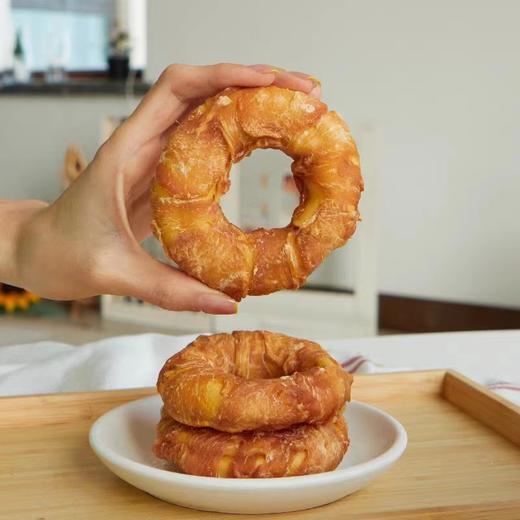 鸡鸭双拼牛皮甜甜圈狗狗磨牙零食耐咬洁齿中号两只装 商品图4