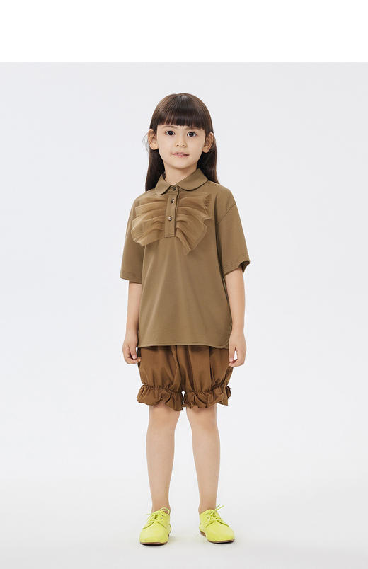 jnby  23年夏款  细纱领口柔软短袖polo衫  1N4113380 商品图3