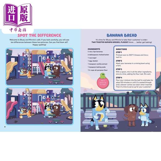 【中商原版】Bluey Big Book Of Games! 小蓝狗布鲁伊 游戏书 英文原版 进口图书 儿童动物故事图画书 游戏玩具书 商品图1