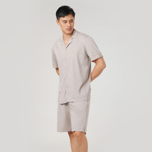 都市丽人都市锋尚凉感无尘棉薄短袖家居服睡衣FH30A7 商品图1