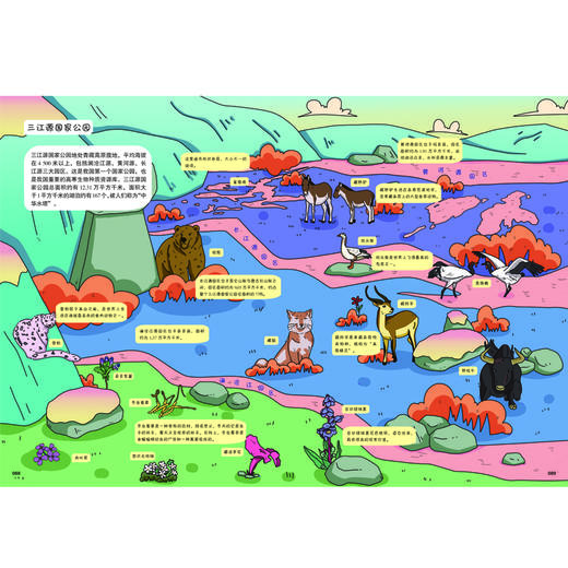 【7天内发货】《画给孩子的中国国家地理》（全2册） 商品图4