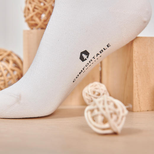 女丨短筒袜女船袜不掉跟防臭透气春夏季新款纯棉隐形袜子【2双装 6双6折 2312303】 商品图6