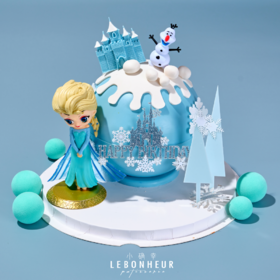 艾莎公主 · 敲敲乐蛋糕