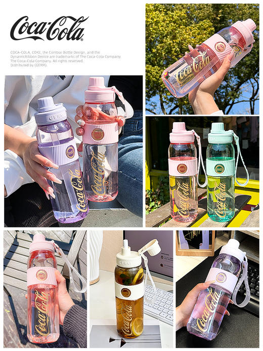 【2024新】GERM可口可乐联名元气运动水杯水壶    AY 商品图5