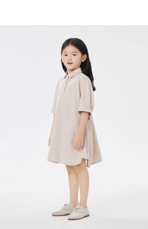 jnby  23年夏款  A型衬衫式短袖连衣裙  1N4G14080 商品图4