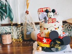迪士尼之米奇双层加高款