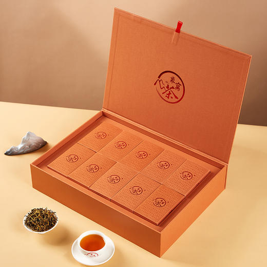 【2026春茶上市】金象 御   红茶礼盒装 100克/盒 纯手工采摘明前一芽一叶春茶 商品图4