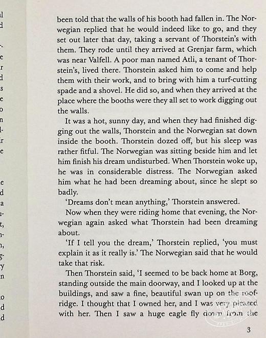 【中商原版】LBS:  03 The Saga of Gunnlaug Serpent-tongue英文原版 小黑书: 03 古拉格瓶耳草传奇 商品图5