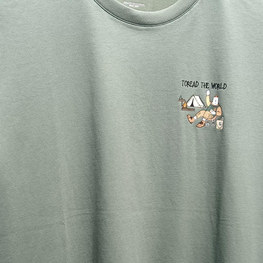 探路者男式棉短袖T恤TAJJAL81559 商品图2