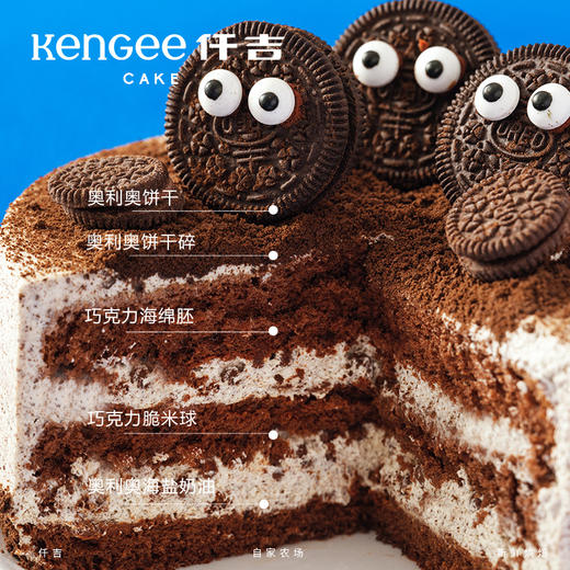 奥巧精灵 儿童生日蛋糕 动物奶油 武汉三环内配送 商品图5