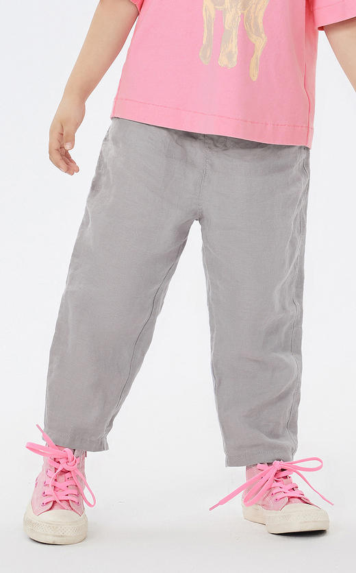 jnby 23年夏款  亚麻透气长裤  1N4E12360 商品图4