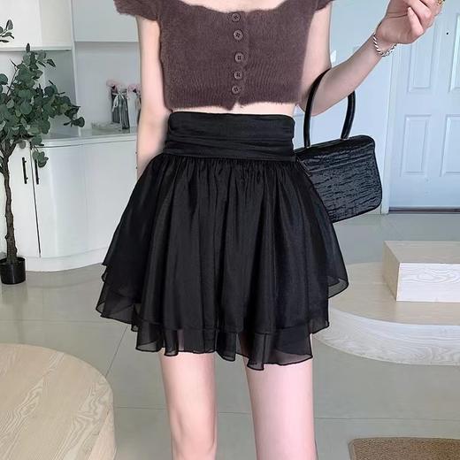 【GZ】无忧购设计感小众纯欲蓬蓬高腰百褶短裙5091（截单后7天发货) 商品图8