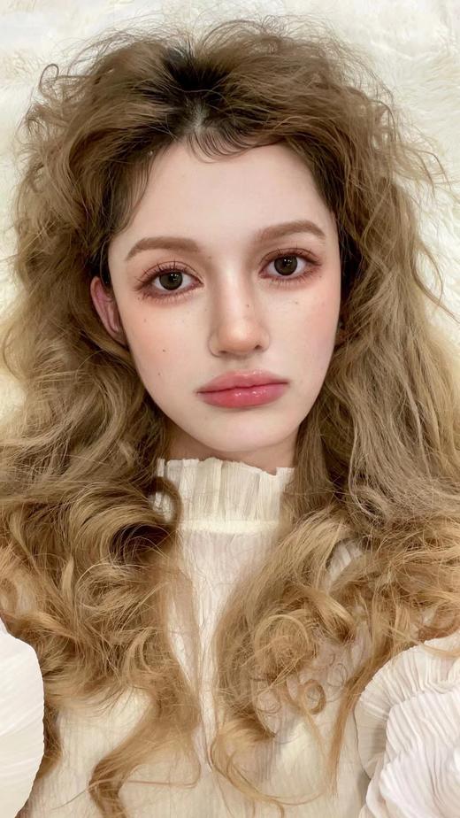 Bennycat 微醺甜杏 月抛  直径14.5 着色13.8 含水42% 基弧8.6 商品图14