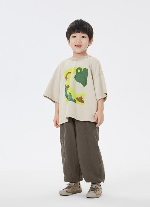 jnby 23年夏款  原创图案艺术感短袖T恤  1N4112170 商品图8