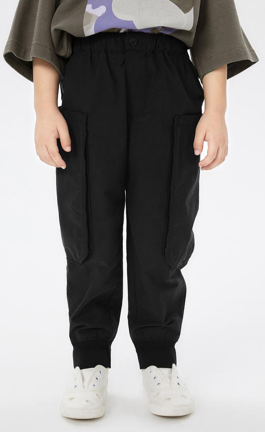 jnby 23年夏款 全棉工装感束脚长裤  1N4E13580 商品图7