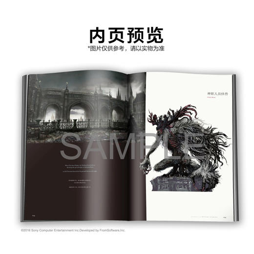 Bloodborne官方艺术设定集（《血源诅咒》简体中文版，天闻角川+VGTIME+游戏机实用技术合作引进！猎人永不孤单！）KADOKAWA正版授权 商品图2