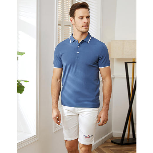 YvesFigarau伊夫·费嘉罗夏季新款休闲短袖T恤950872 商品图4