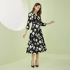 NF860斯尔丽瑟俪2023年春夏新款圆领中袖印花连衣裙 商品缩略图3