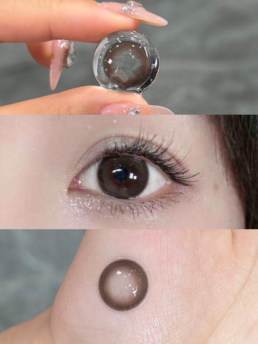 Bennycat 微醺甜杏 月抛  直径14.5 着色13.8 含水42% 基弧8.6 商品图0