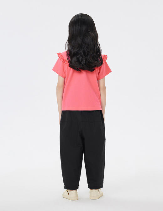 jnby  23年夏款  花领设计弹性短袖T恤  1N4113450 商品图6