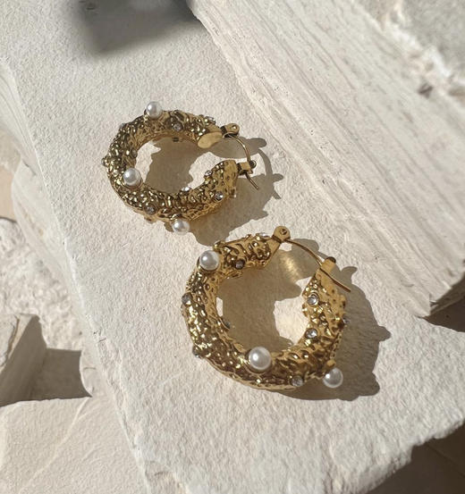 北京仓｜Shyla-凯特王妃 同款-Sirius-环状 耳环［英国设计师］ 商品图4