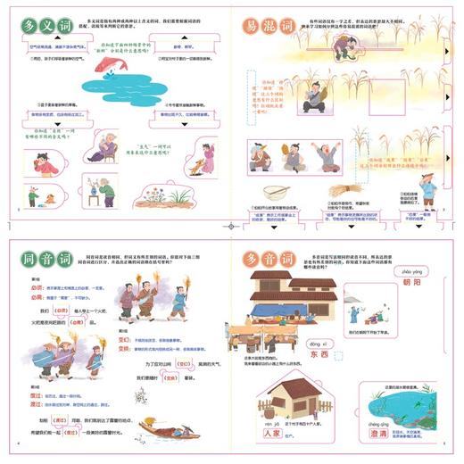 汉字、词语真好玩机关书（上下）（4册） 商品图3