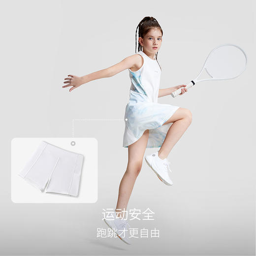 【专属】moodytiger女童背心裙2023夏季新品无袖柔软拼色连衣裙 M32211904 商品图3
