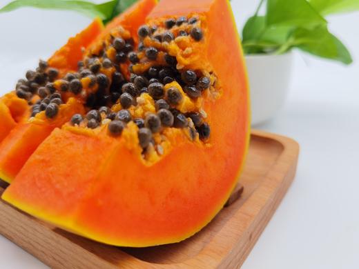 【三亚·预售】树上熟木瓜 海南三亚 5斤礼盒装（2-4颗） 商品图1