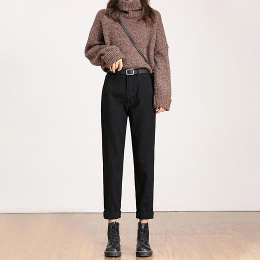 高腰老爹哈伦牛仔裤 商品图3