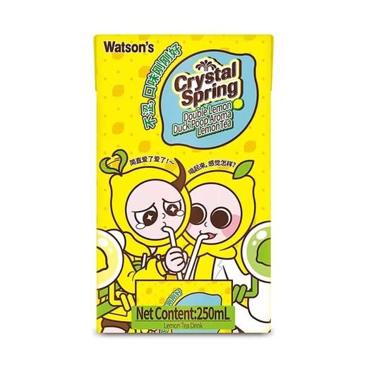 (山姆爆品) 屈臣氏碧泉双柠鸭屎香柠檬茶250ml 商品图1
