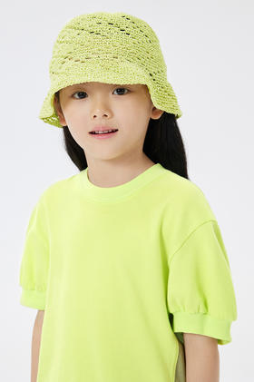 jnby  23年夏款  原创印花遮阳帽子 6N4K11780