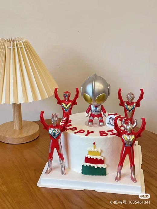 黑巢-奥特曼天团生日蛋糕 商品图0