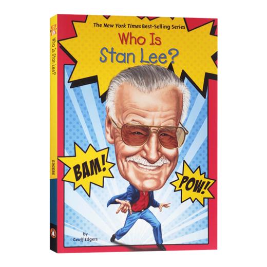 英文原版 Who Is STAN LEE Who Was 名人传记系列 英文版 进口英语原版书籍 商品图1