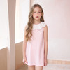 mettekids女童连衣裙夏季花瓣领甜美裙子童装儿童洋气时髦公主裙 商品缩略图0